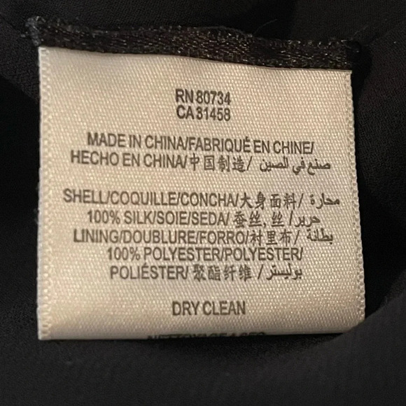 Bcbg Sequined shift dress. Deep V cut in the front. - Picture 6 of 11